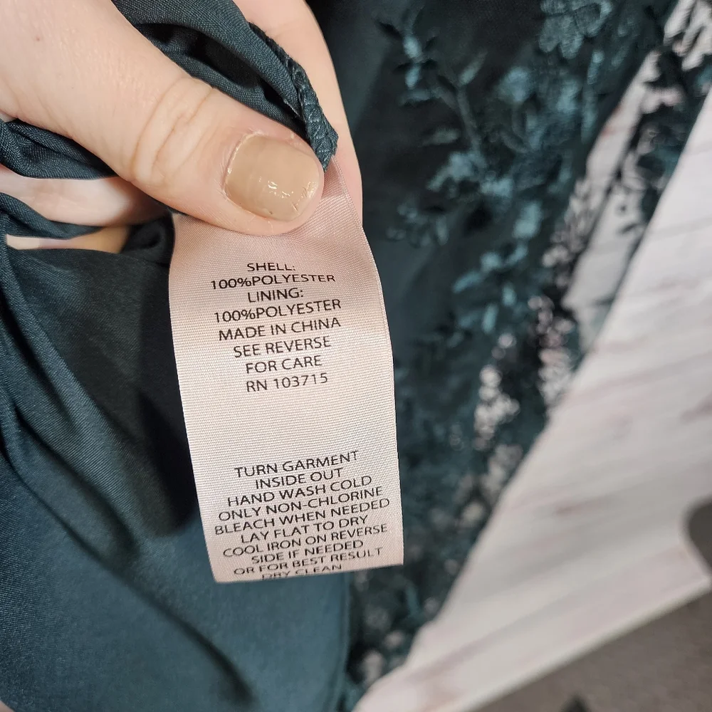 Nanette Lepore green lace dress - Picture 15 of 16